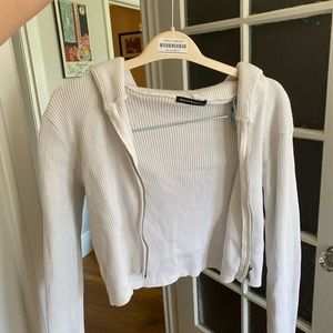 Brandy Melville cropped hoodie